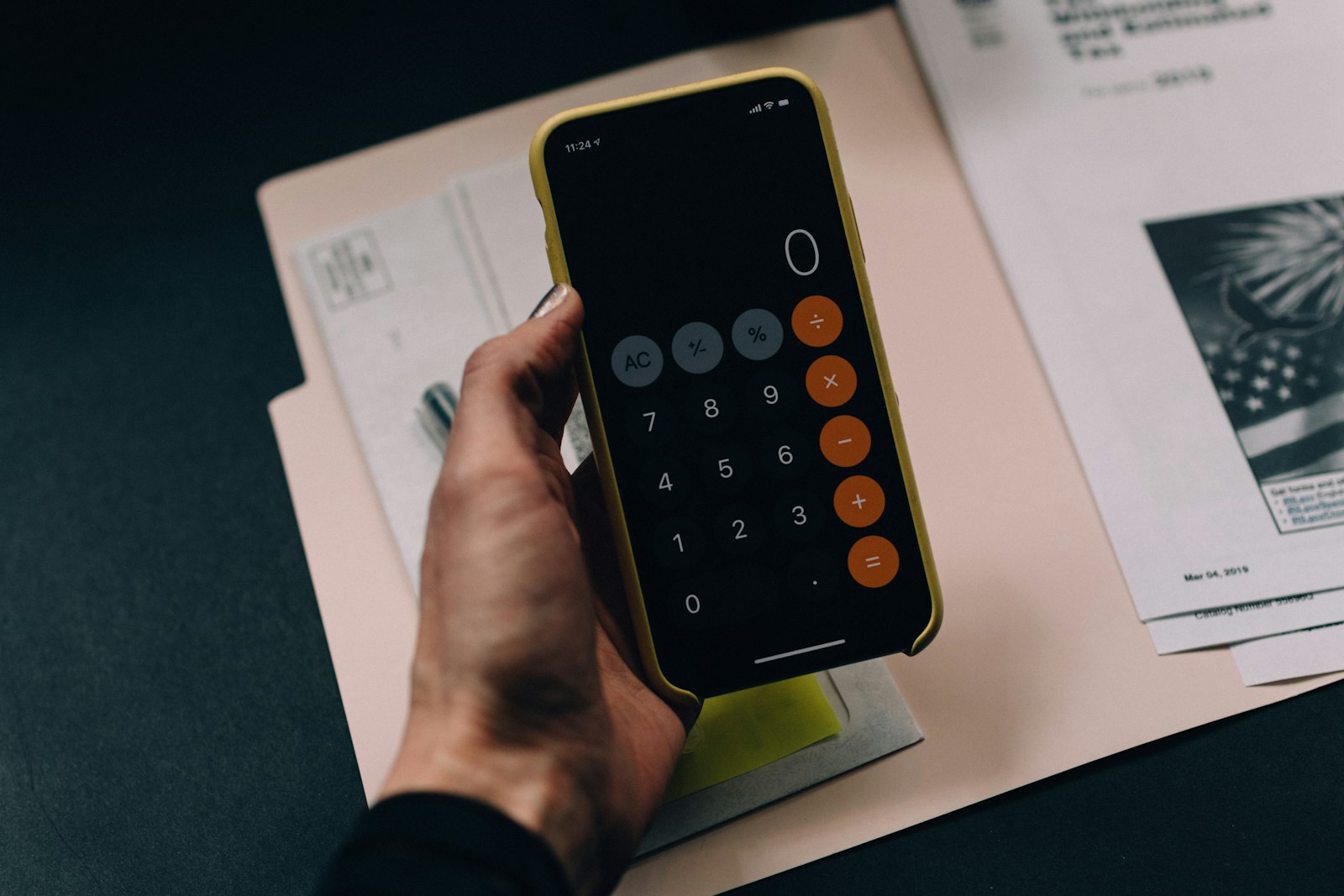 Commercial paperwork behind a delivered price